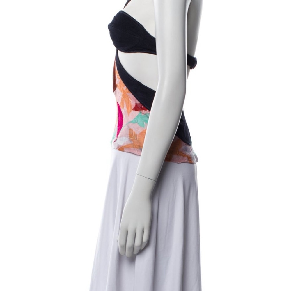 MISSONI Halter Top with Cutout - Picture 2 of 4